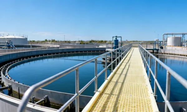 Water Treatment Plant Grating