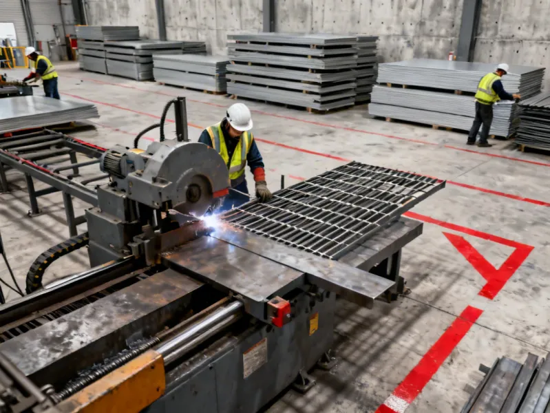 McNichols bar grating fabrication at service center