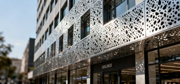 Architectural Perforated Metal Facade
